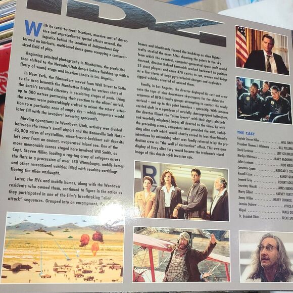 Laserdisc Movie Independence Day 12" - Picture 2 of 5